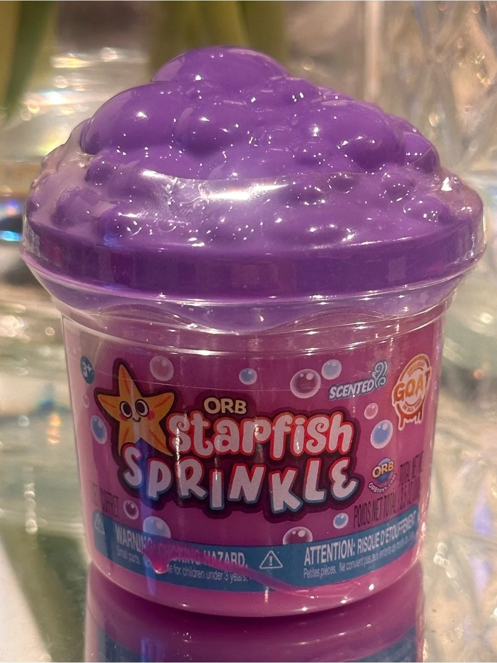 NEW ORB Starfish Sprinkle Specialty Scent Squishy Kids Toy Sealed Sensory NIB